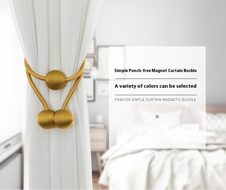 Amazon.co.jp: カーテンタッセルマグネット式カーテンタイ カーテン